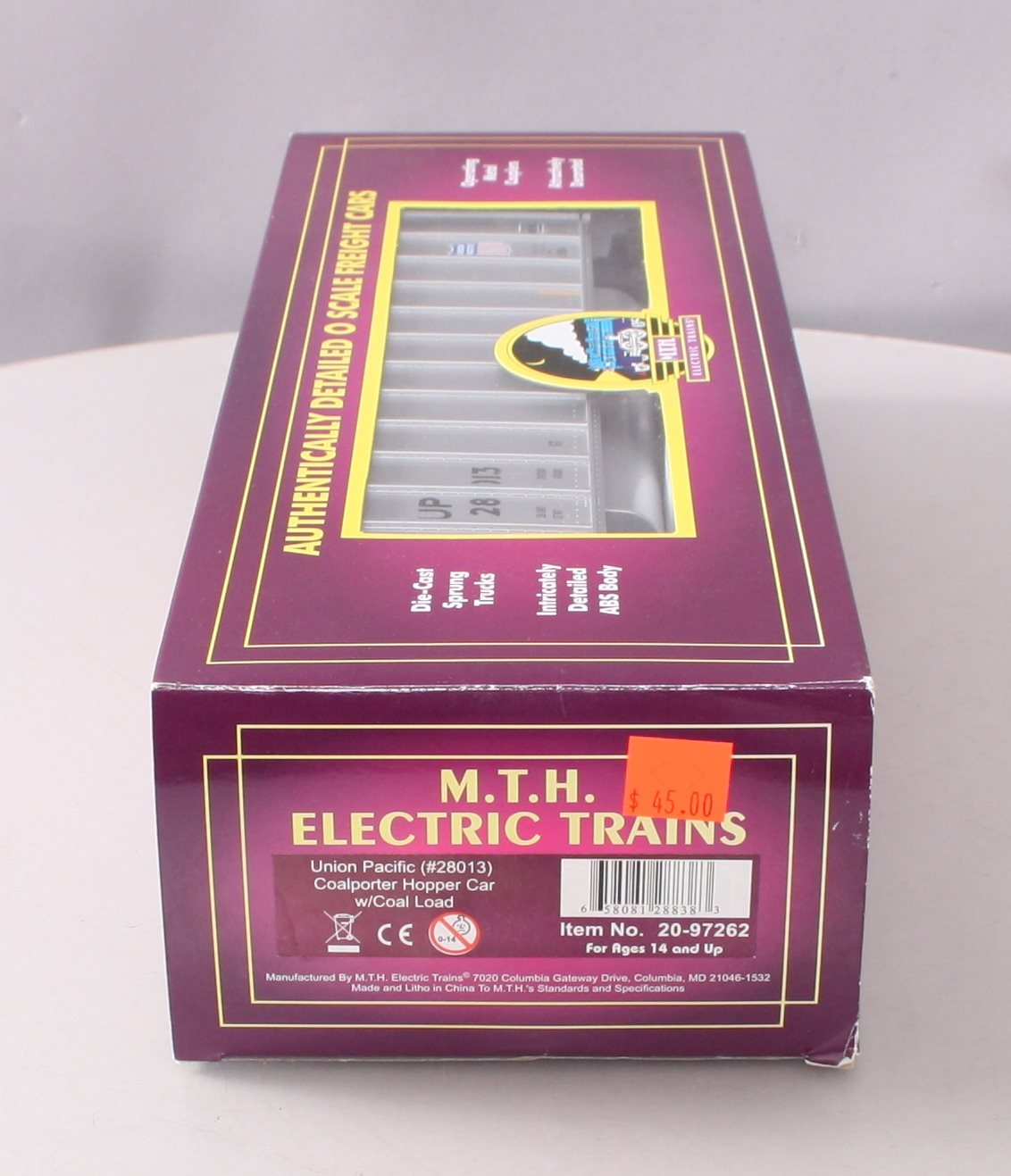 MTH 20-97262 Union Pacific Coalporter Hopper w/Load
