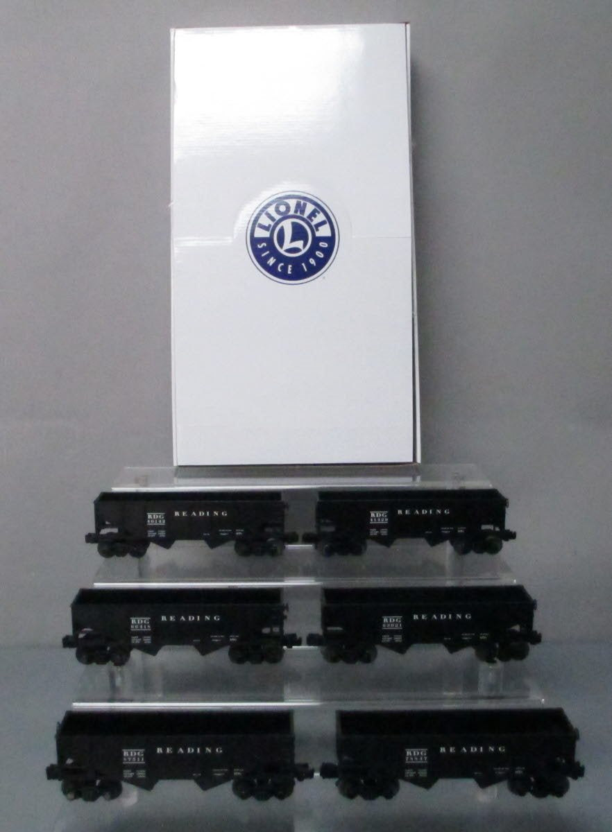 Lionel 1928150 O Reading Hopper (Pack of 6)