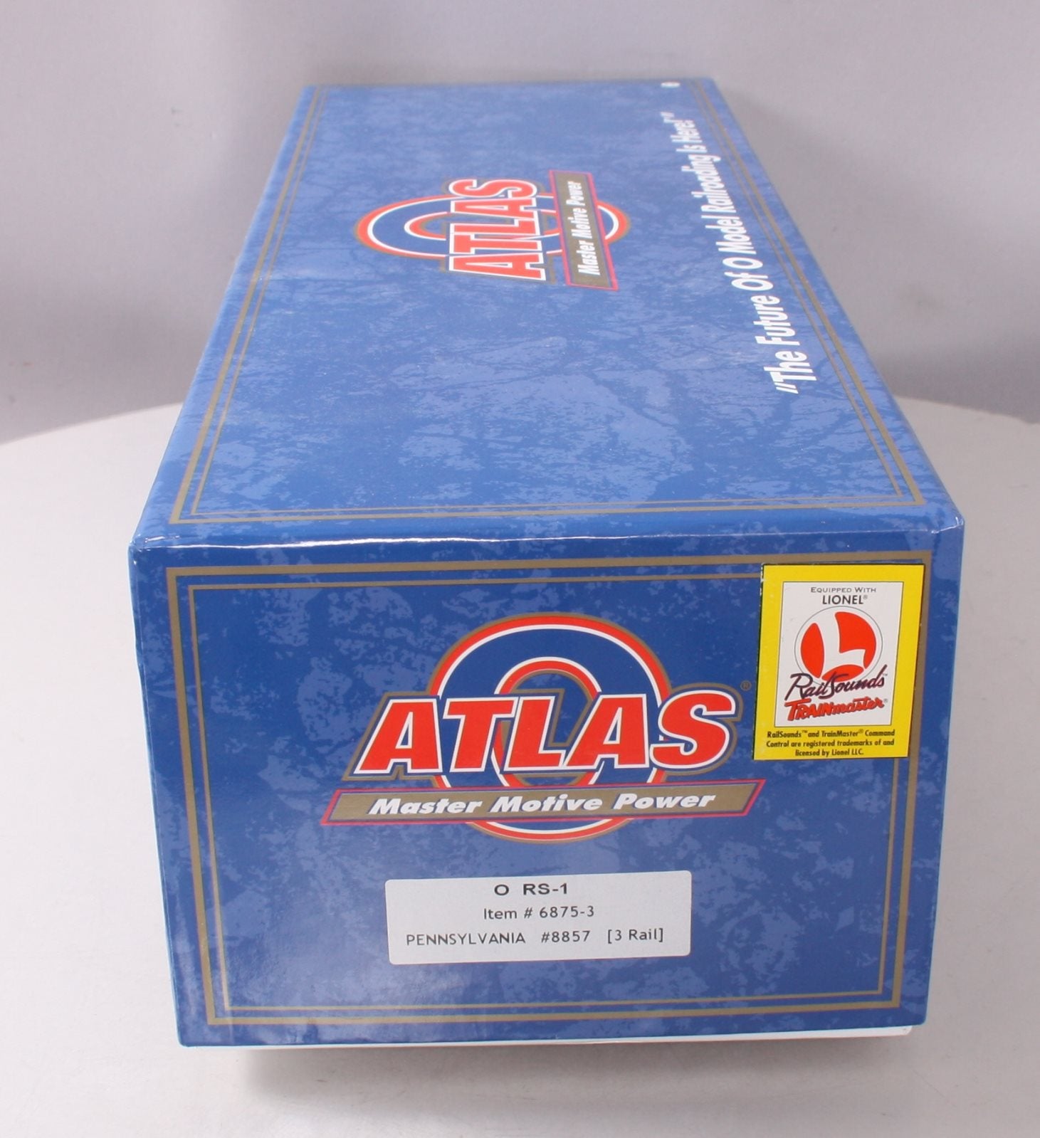 Atlas 68753 O PRR Alco RS1 Diesel Loco w/RailSounds & TMCC #8857 - 3-Rail