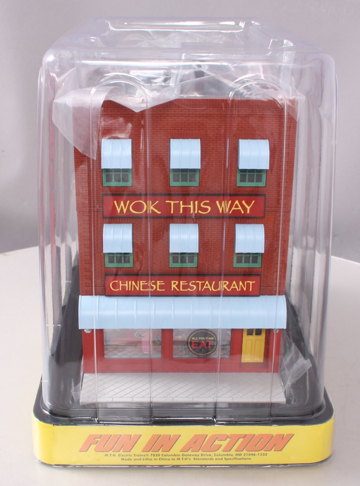 MTH 30-90540 O Wok This Way Chinese Restaurant 3-Story Building