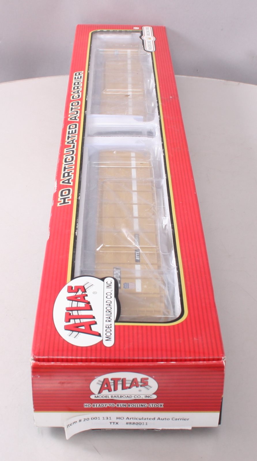 Atlas 20001131 HO Scale Union Pacific Articulated Auto Carrier #880011