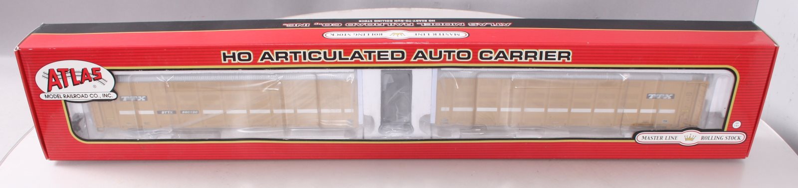 Atlas 20001127 HO Scale Florida East Coast Articulated Auto Carrier TTX #880190