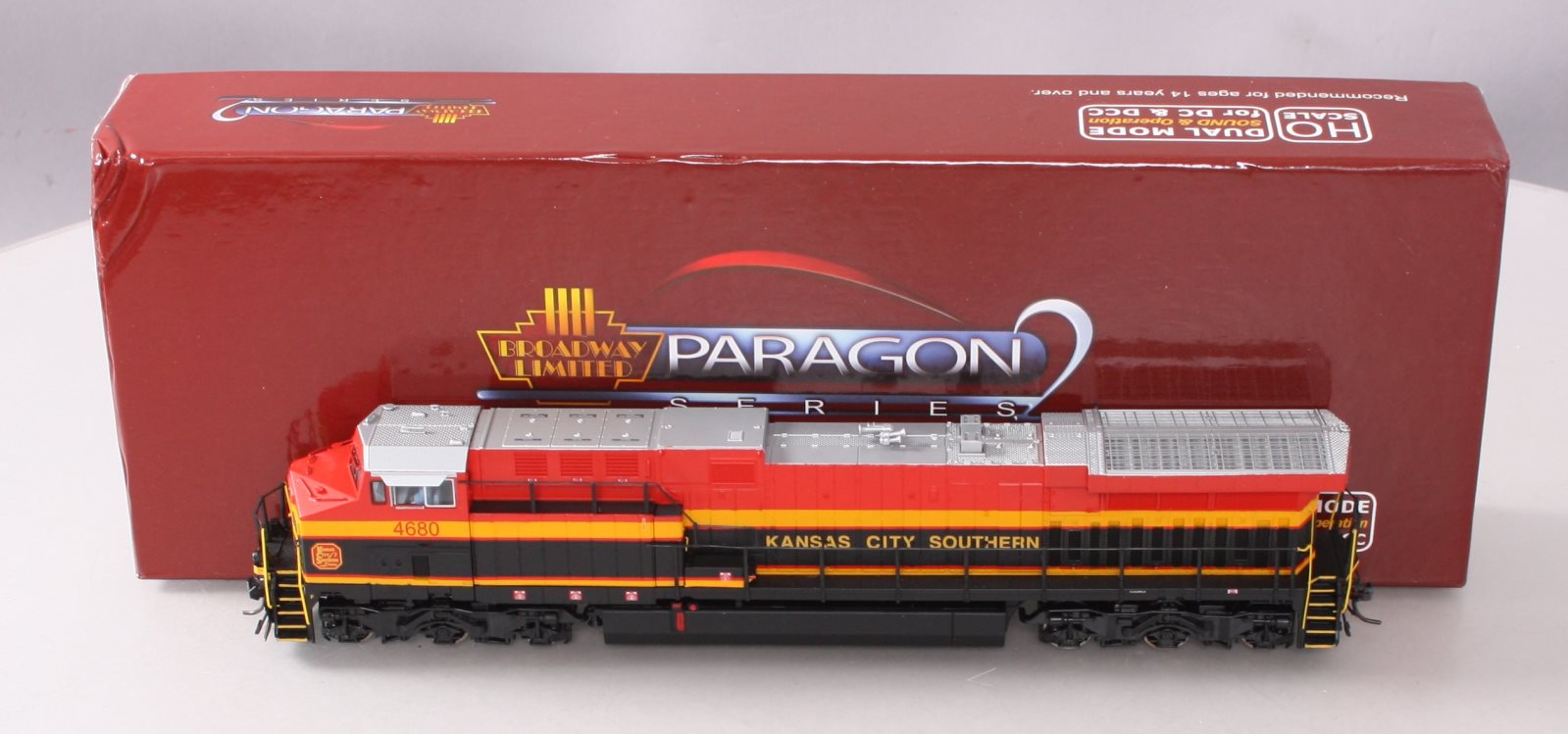 Broadway Limited 2296 HO Kansas City Southern GE AC6000CW #4680 DCC