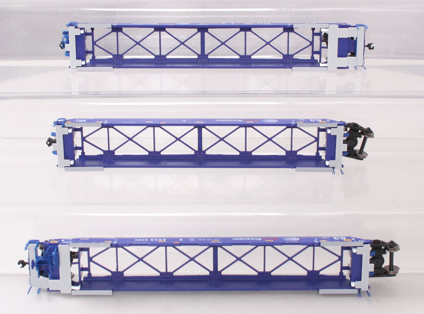 Kato 30-9034 HO Pacer Maxi-IV 53' Stack Cars #6309 (Set of 3)