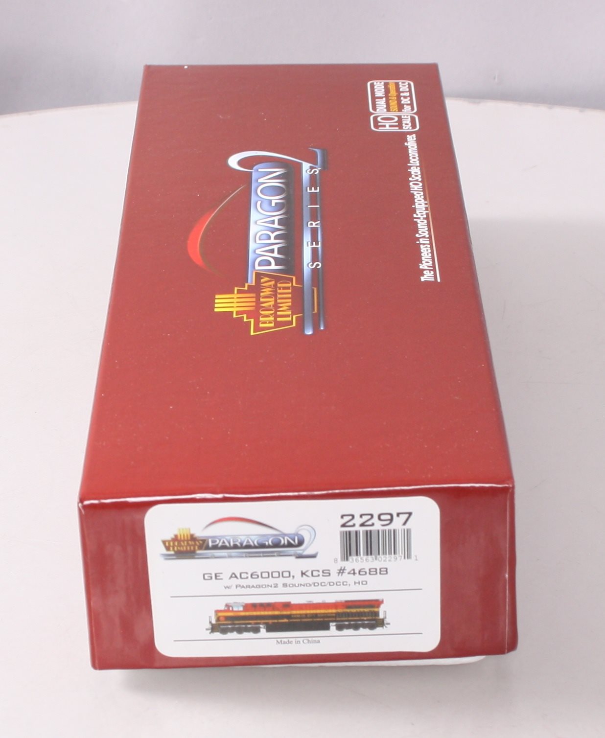 Broadway Limited 2297 HO Kansas City Southern GE AC6000CW #4688 Paragon2™ (DCC)