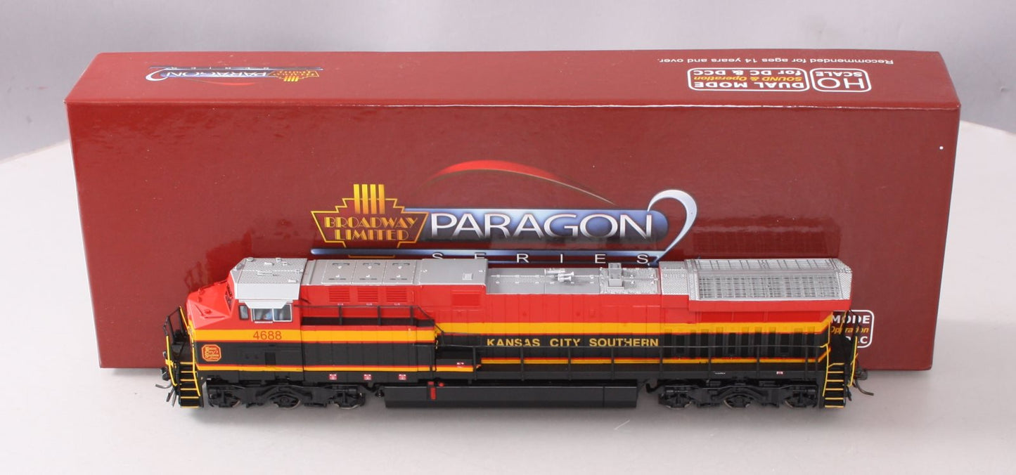 Broadway Limited 2297 HO Kansas City Southern GE AC6000CW #4688 Paragon2™ (DCC)