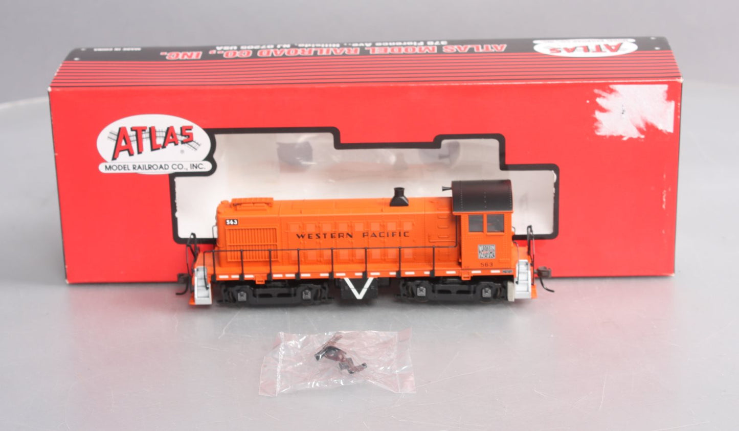 Atlas 8762 HO Scale Western Pacific Alco S-4 Diesel Locomotive # 563