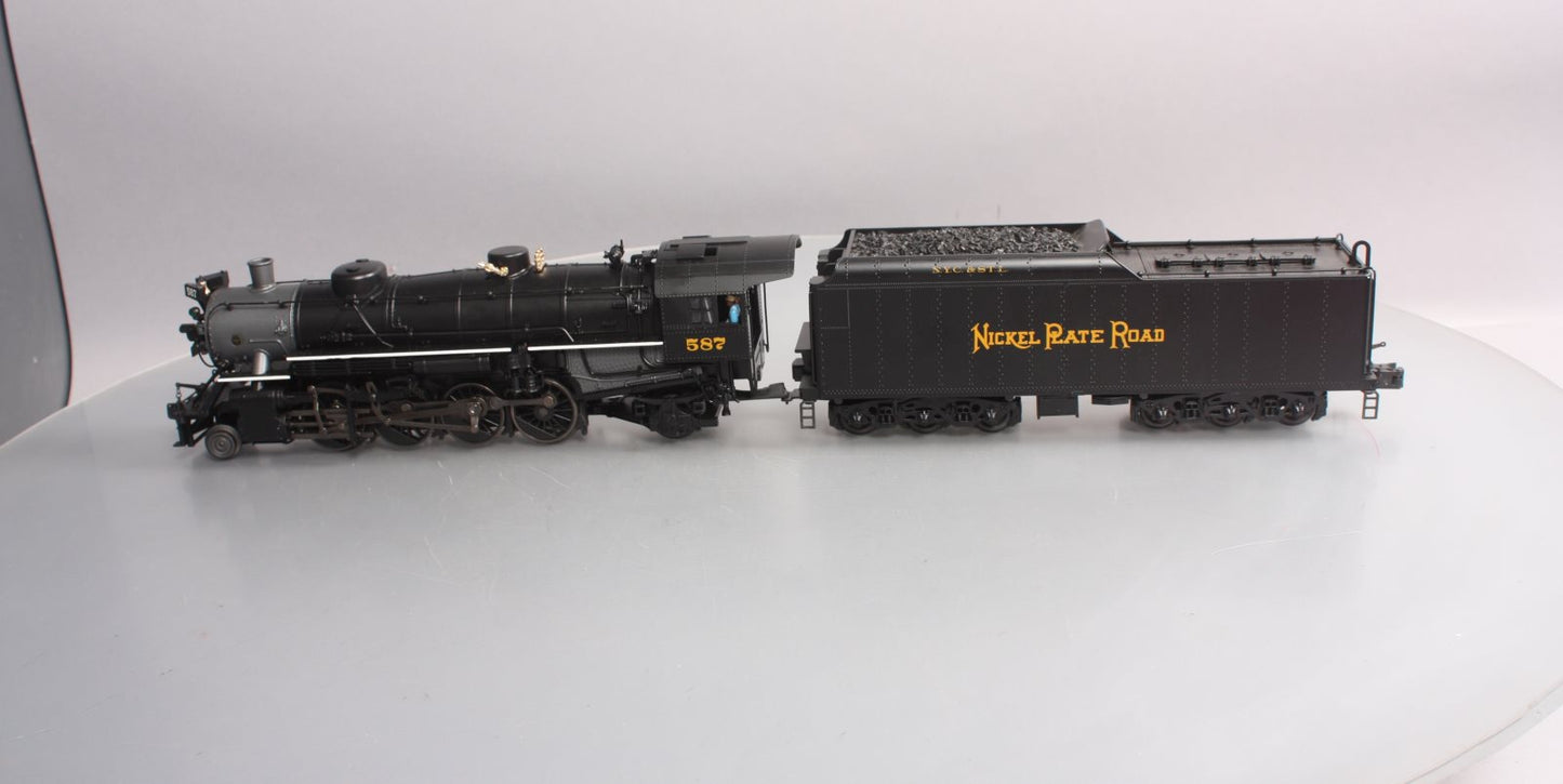 Lionel 6-84532 O Nickel Plate Road Light 2-8-2 Steam Locomotive #587 w/LEGACY