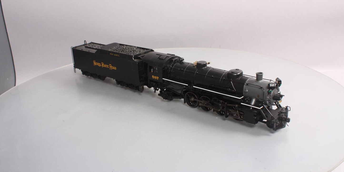 Lionel 6-84532 O Nickel Plate Road Light 2-8-2 Steam Locomotive #587 w/LEGACY