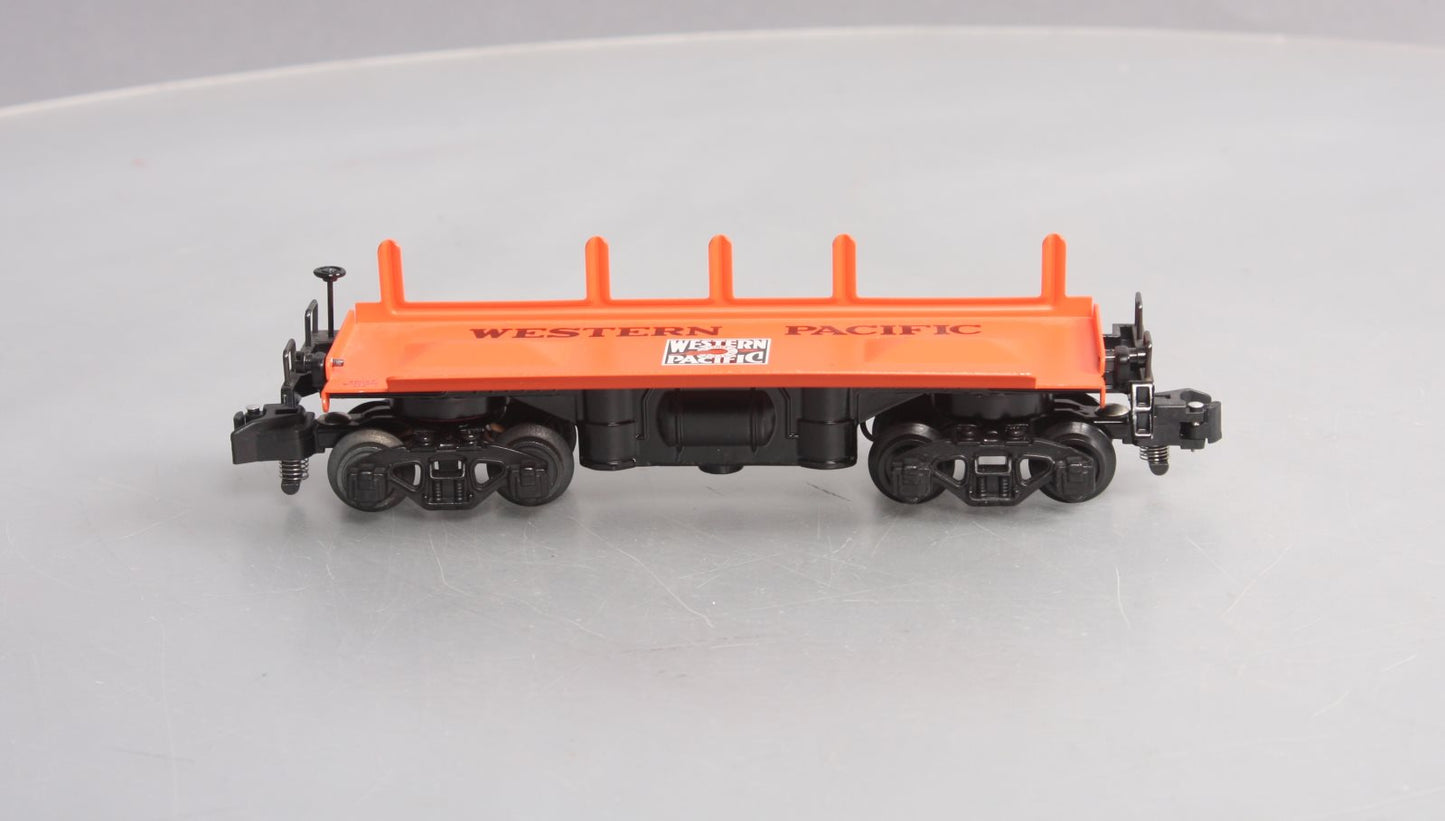 American Flyer 6-49057 S Scale Western Pacific Operating Log Dump Car