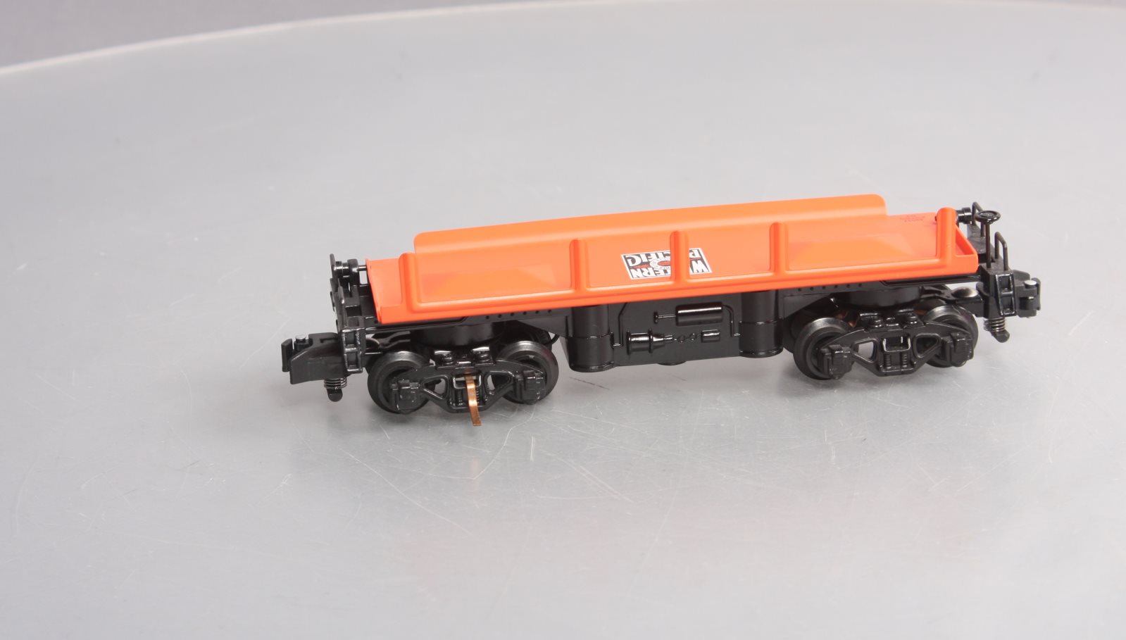 American Flyer 6-49057 S Scale Western Pacific Operating Log Dump Car