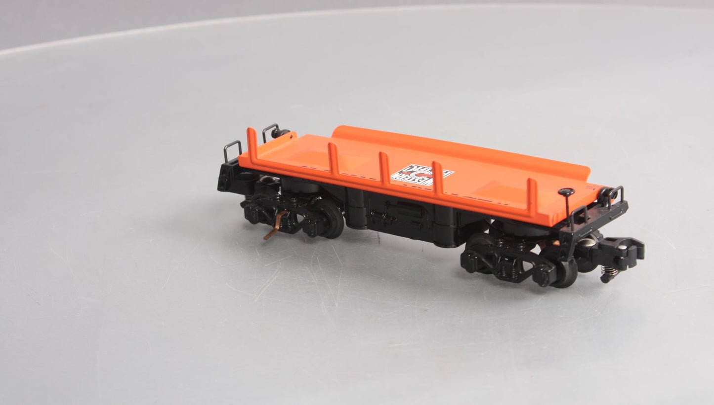 American Flyer 6-49057 S Scale Western Pacific Operating Log Dump Car