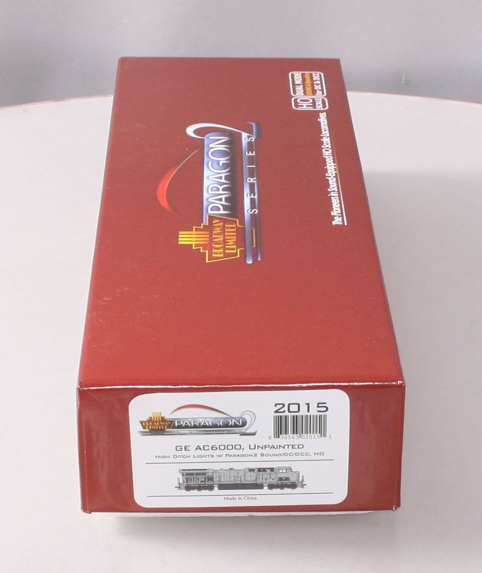 Broadway Limited 2015 HO Undecorated  Diesel GE AC6000 w Paragon2™ (DCC)