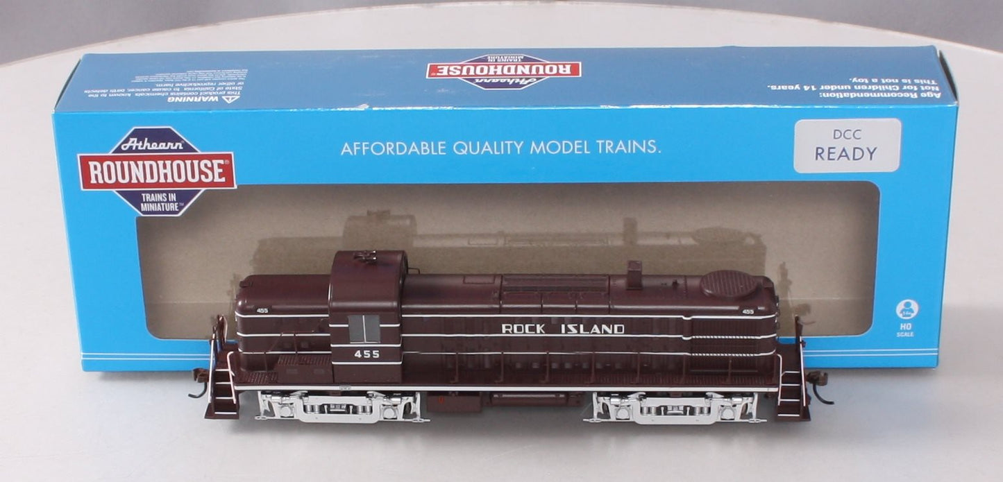 Roundhouse 96871 HO Rock Island RS-3 Diesel Locomotive #455