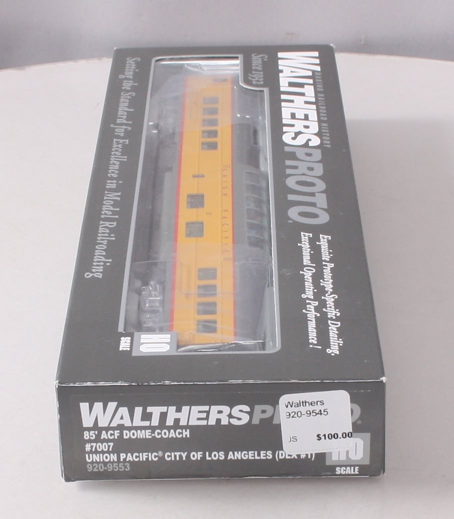 Walthers 920-9553 HO Union Pacific 85' ACF Dome-Coach #7007