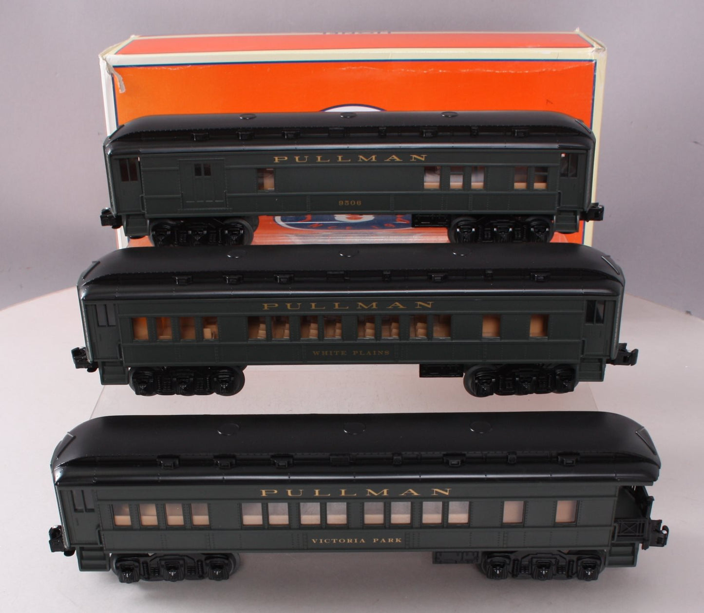 Lionel 6-81749 O Gauge Pullman Baby Madison Car 3-Pack