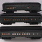 Lionel 6-81749 O Gauge Pullman Baby Madison Car 3-Pack