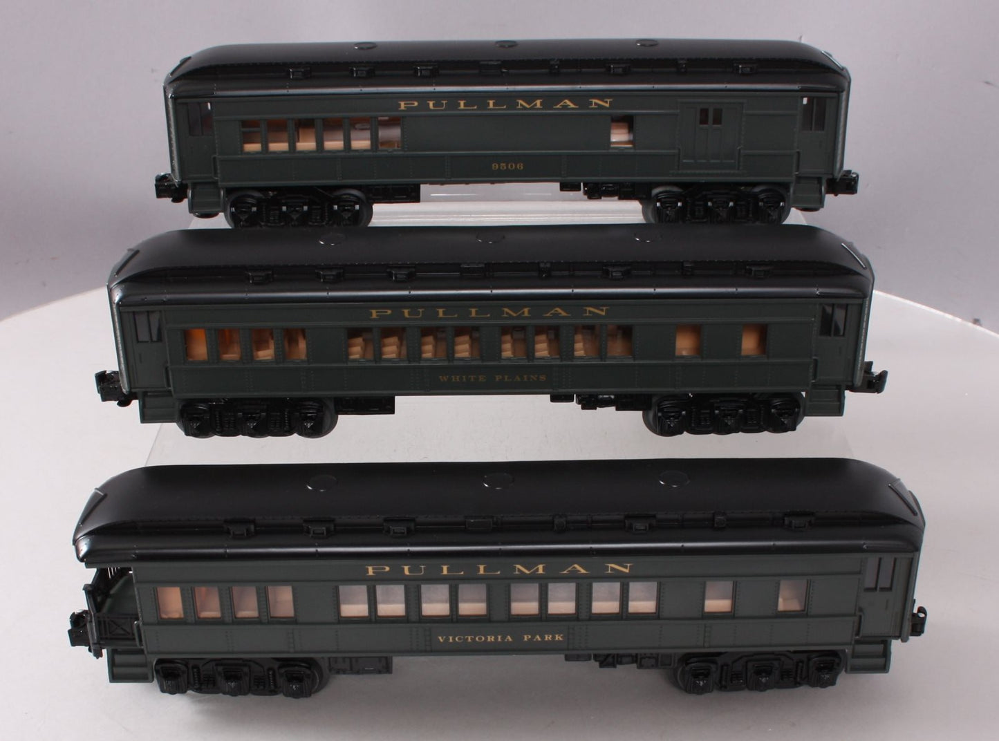 Lionel 6-81749 O Gauge Pullman Baby Madison Car 3-Pack