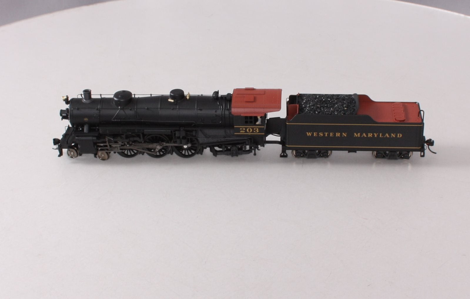 Broadway Limited 5925 HO Western Maryland Light Pacific 4-6-2 Steam Loco #203