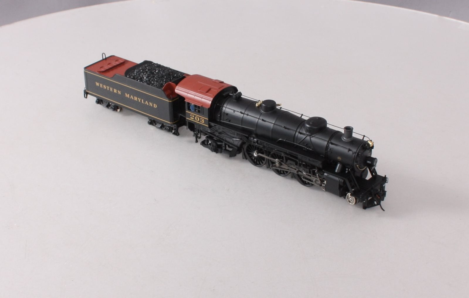 Broadway Limited 5925 HO Western Maryland Light Pacific 4-6-2 Steam Loco #203