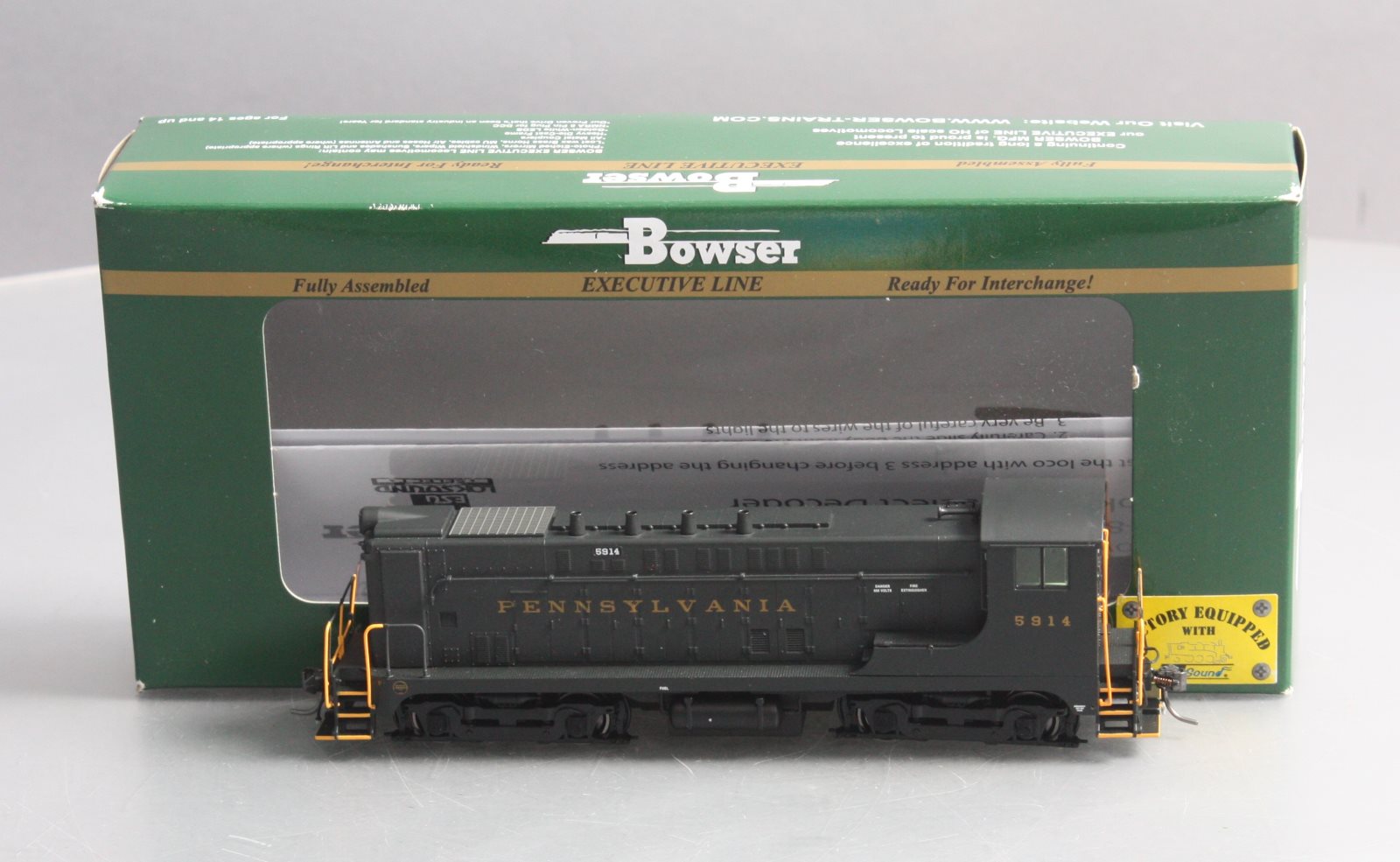 Bowser 24244 HO Pennsylvania Railroad Baldwin VO-1000 with LokSound & DCC #5914