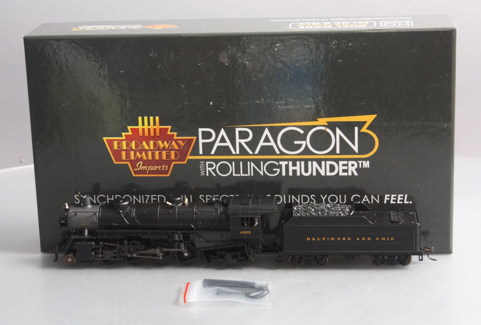 Broadway Limited 4656 HO Baltimore & Ohio USRA Light Mikado Paragon3 #4505