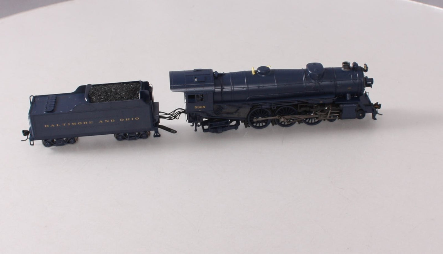 Broadway Limited 5593 HO Baltimore & Ohio Heavy Pacific 4-6-2 Steam Loco #5308