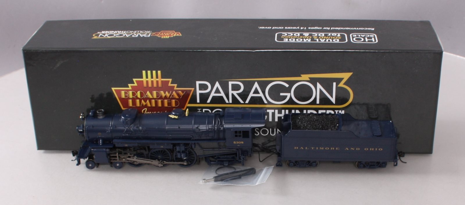 Broadway Limited 5593 HO Baltimore & Ohio Heavy Pacific 4-6-2 Steam Loco #5308