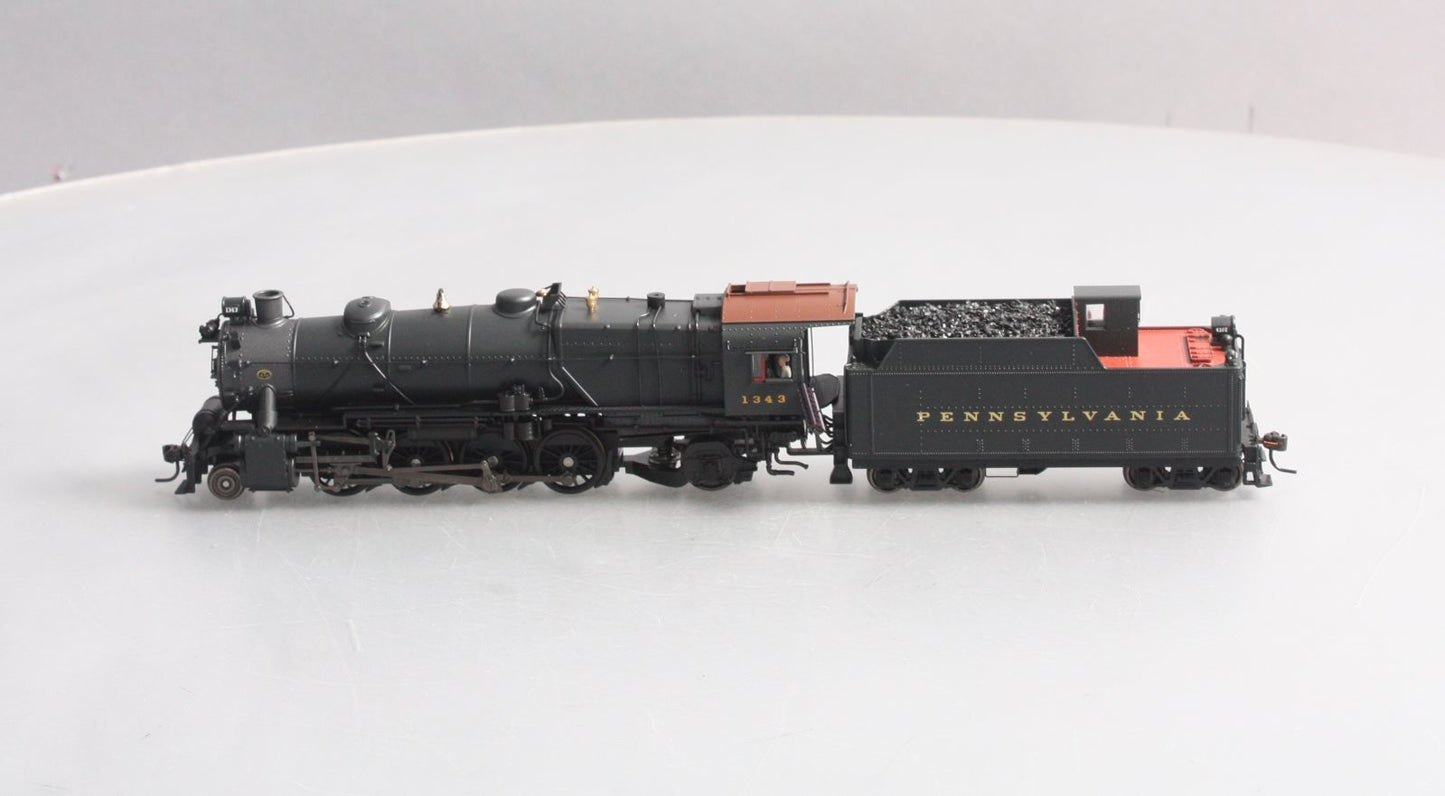 Broadway Limited 4394 HO Pennsylvania L1s 2-8-2 Post-War Version Par3 #1343