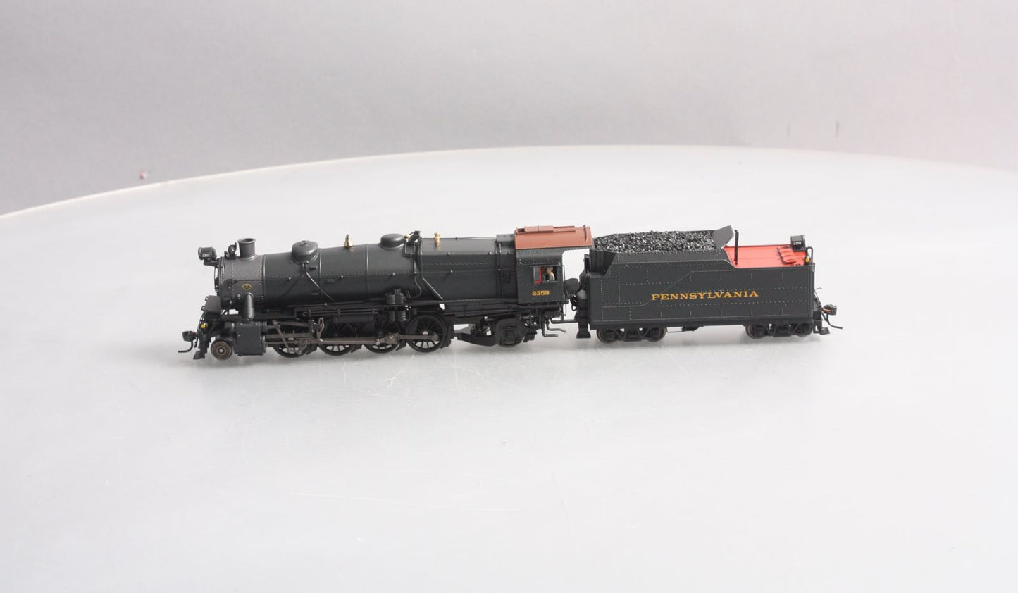 Broadway Limited 4392 HO PRR L1s 2-8-2 Pre-1946 Version Steam #2359 w/Paragon 3