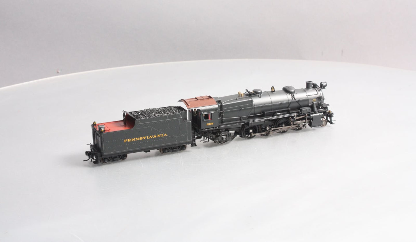 Broadway Limited 4392 HO PRR L1s 2-8-2 Pre-1946 Version Steam #2359 w/Paragon 3