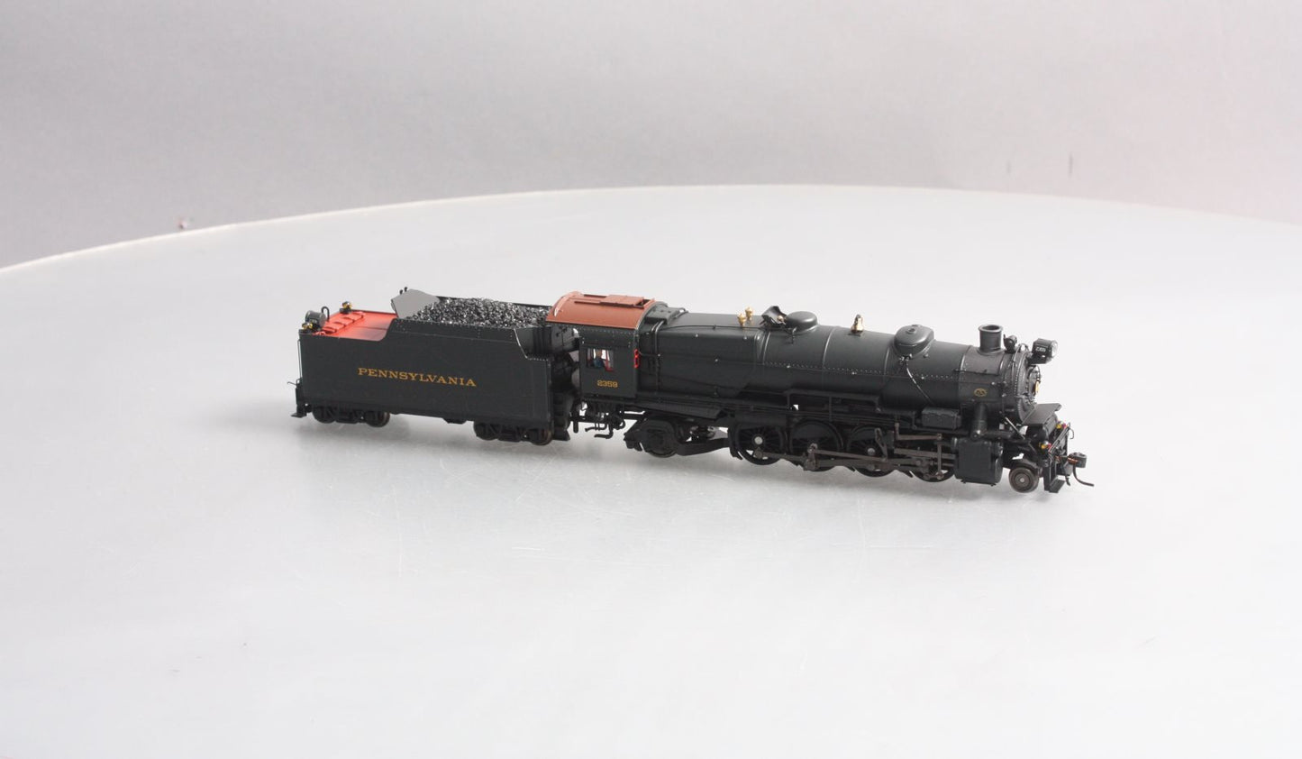 Broadway Limited 4392 HO PRR L1s 2-8-2 Pre-1946 Version Steam #2359 w/Paragon 3