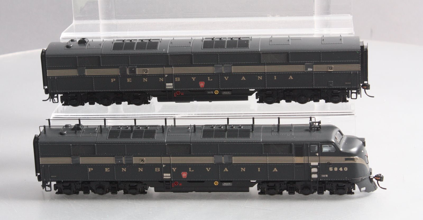 Broadway Limited 5414 HO Pennsylvania EMD E7 AB Set A-unit Paragon3 #5840A/5842B