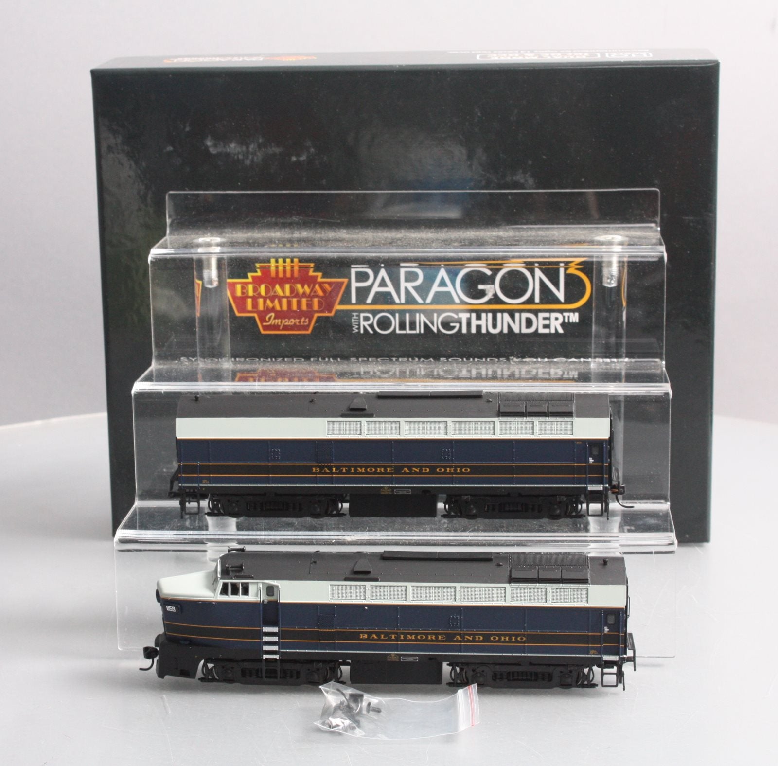 Broadway Limited 5754 HO Baltimore & Ohio Sharknose RF-16 A/B Diesel Loco