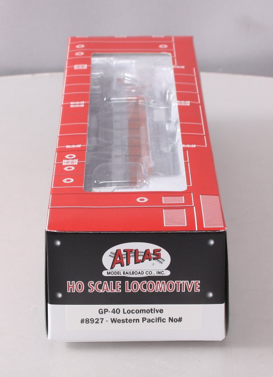 Atlas 8927 HO Scale Western Pacific GP-40 Diesel Locomotive