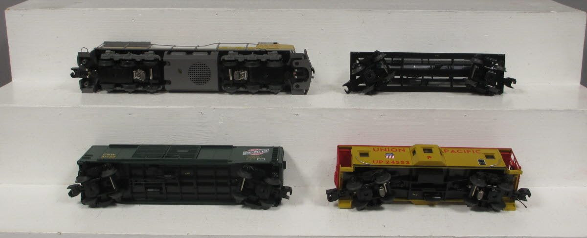 MTH 30-4241-1 Union Pacific Dash-8 O Gauge Diesel Freight Train Set w/PS 3.0