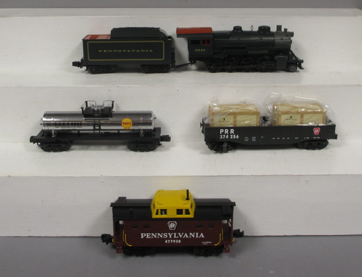 MTH 30-4226-0 Pennsylvania Railking O Gauge Steam Freight Train Set w/Loco-Sound