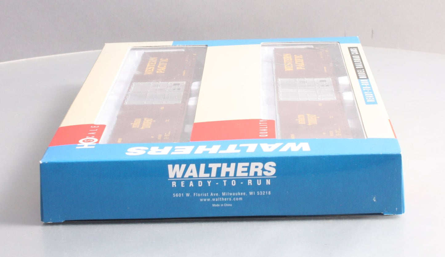 Walthers 932-23506 HO Western Pacific PS 86' Hi-Cube 4-Door Boxcar (Set of 2)
