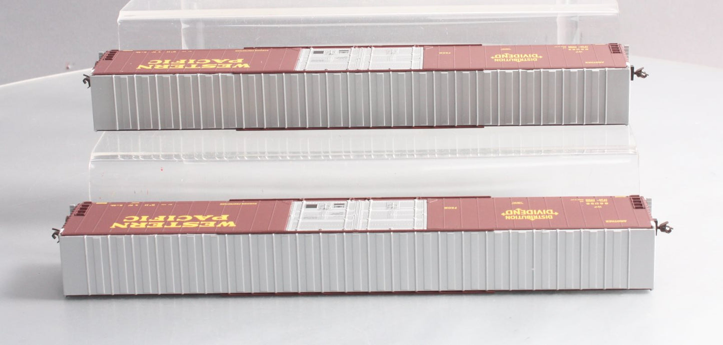 Walthers 932-23506 HO Western Pacific PS 86' Hi-Cube 4-Door Boxcar (Set of 2)