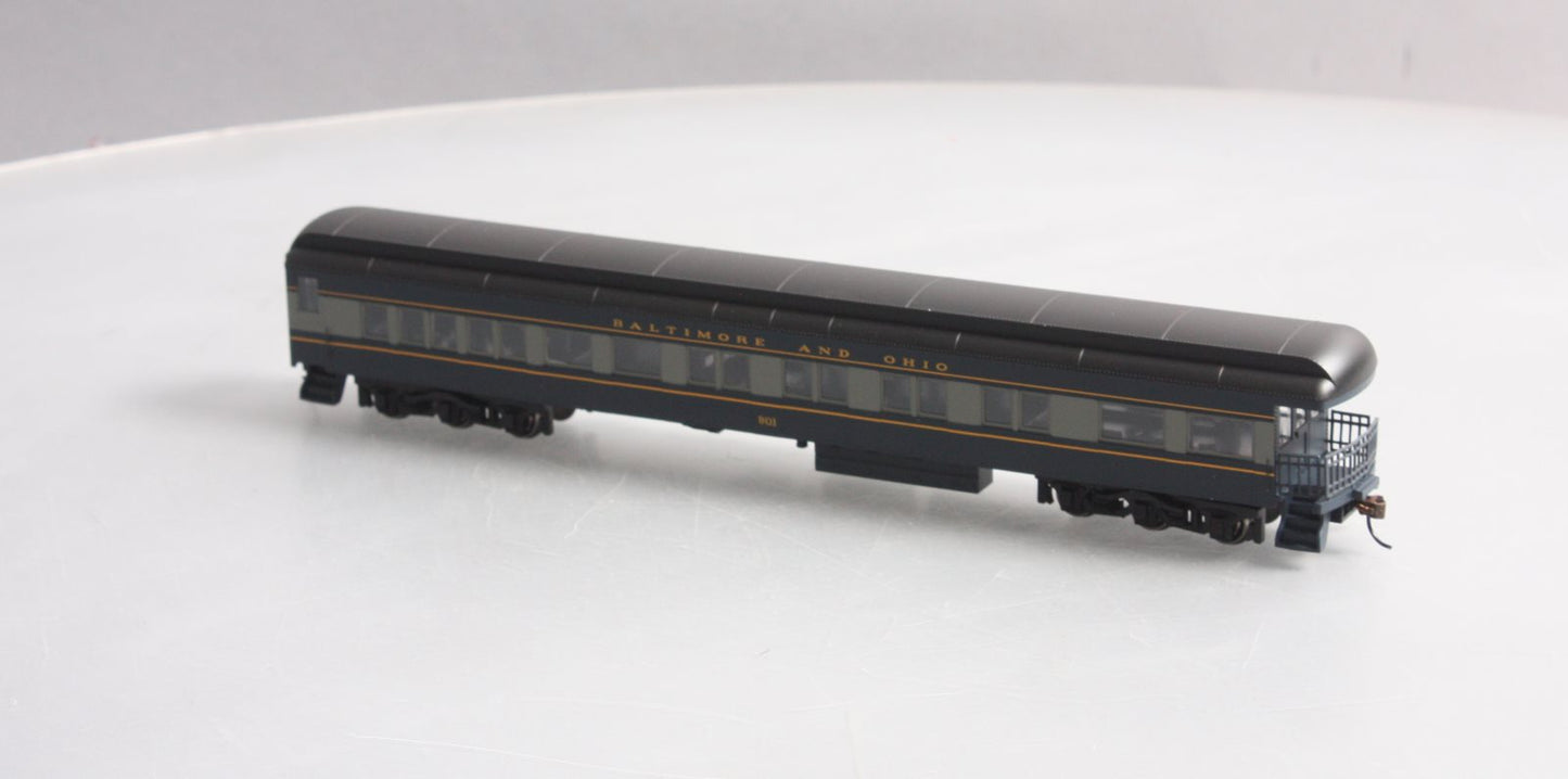 Bachmann 13803 HO Baltimore & Ohio 72' Heavyweight Observation Car #901