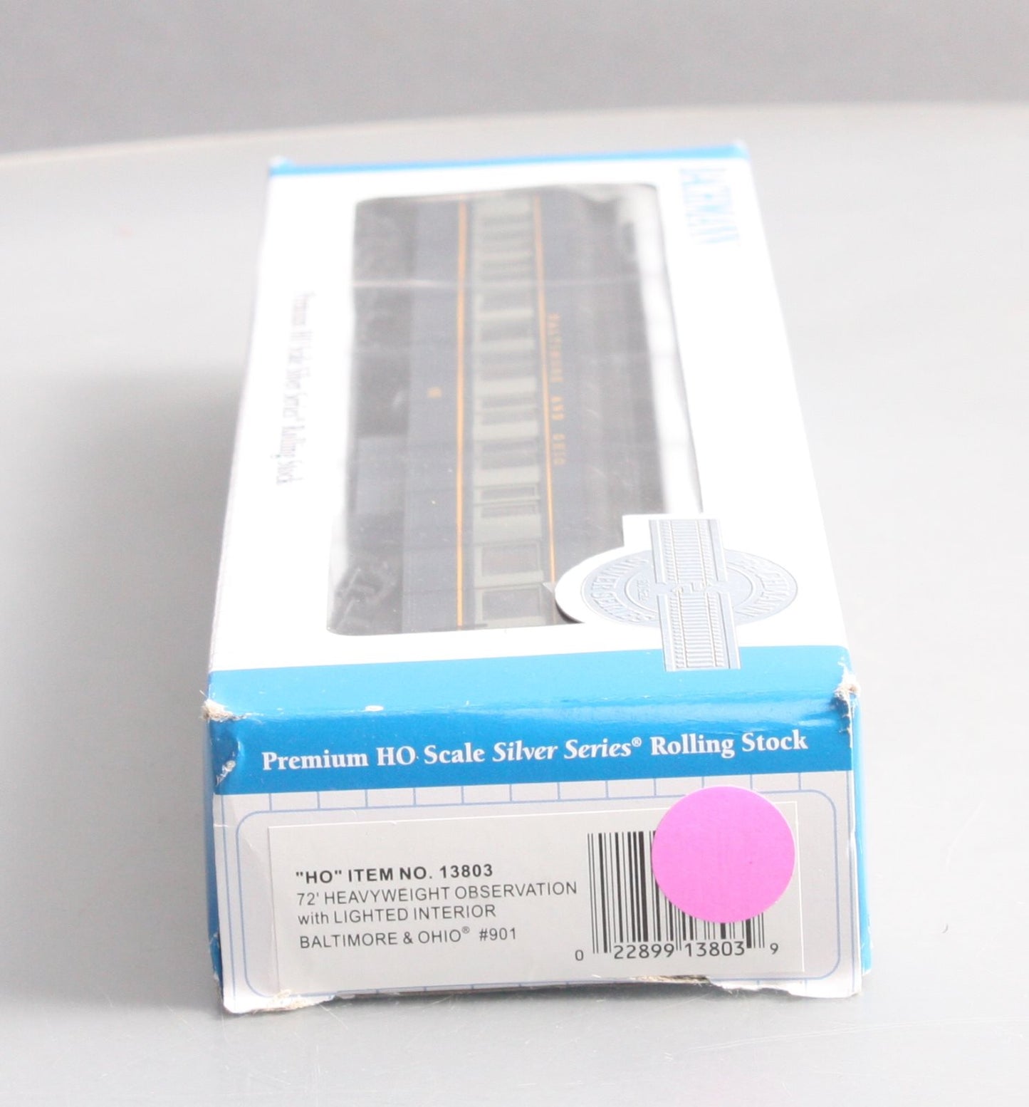 Bachmann 13803 HO Baltimore & Ohio 72' Heavyweight Observation Car #901
