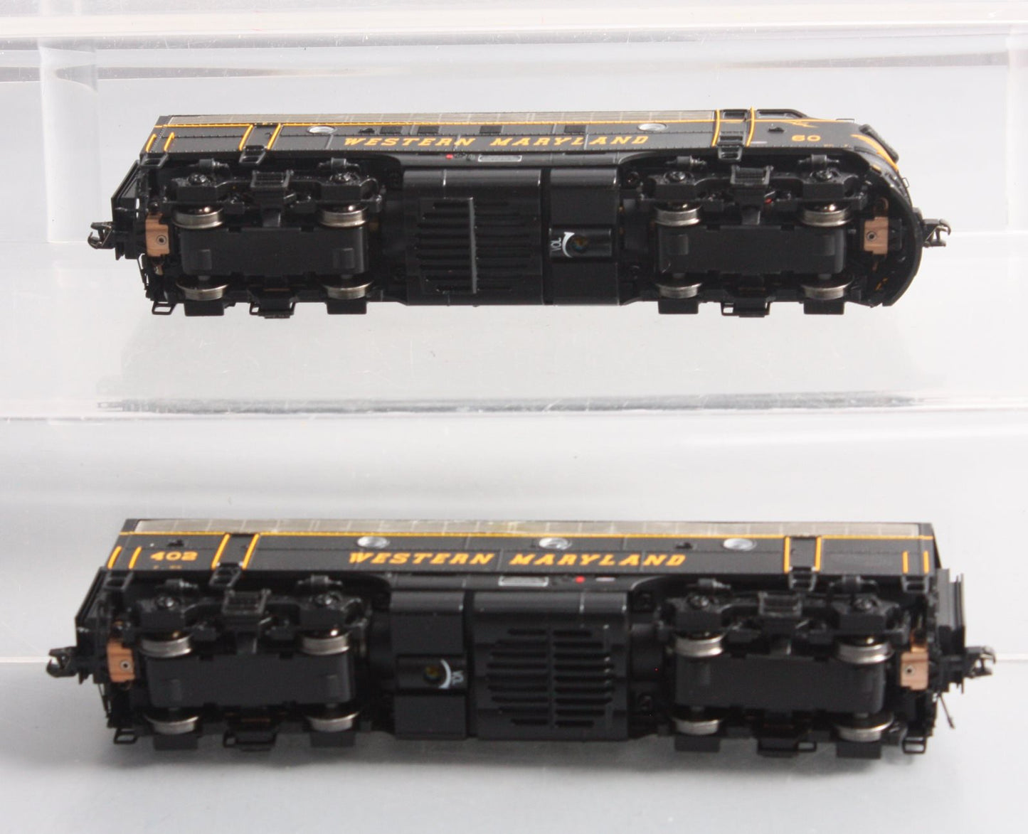 MTH 80-2111-1 HO WM F-7 A/B Diesel Locomotive Set w/Proto-Sound 3.0 (Set of 2)
