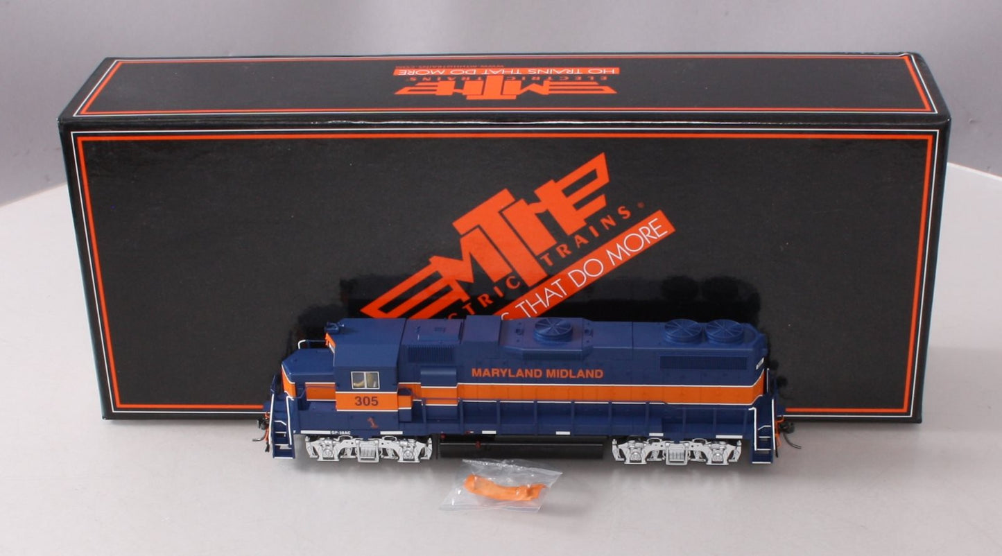MTH 85-2026-1 HO Maryland Midland GP38-2 Diesel Engine with Proto-Sound 3 #305