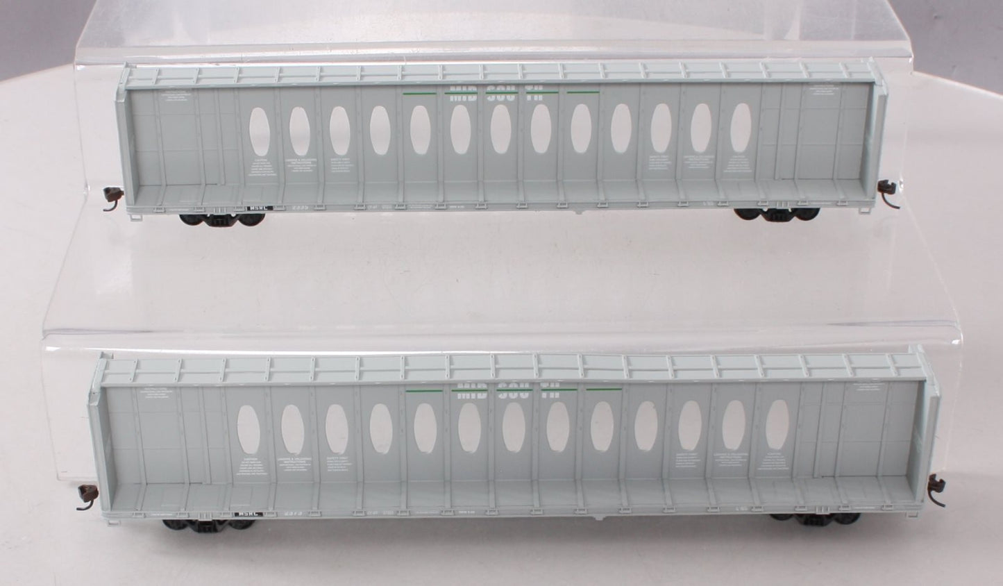 Walthers 932-24121 HO Midsouth (Opera) 72' Centerbeam Flat Car (Pack of 2)