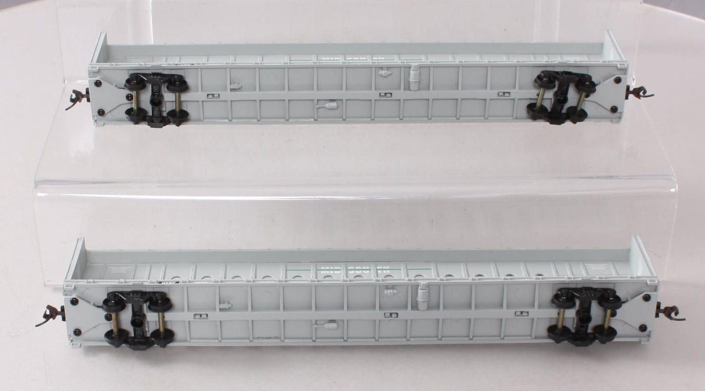 Walthers 932-24121 HO Midsouth (Opera) 72' Centerbeam Flat Car (Pack of 2)
