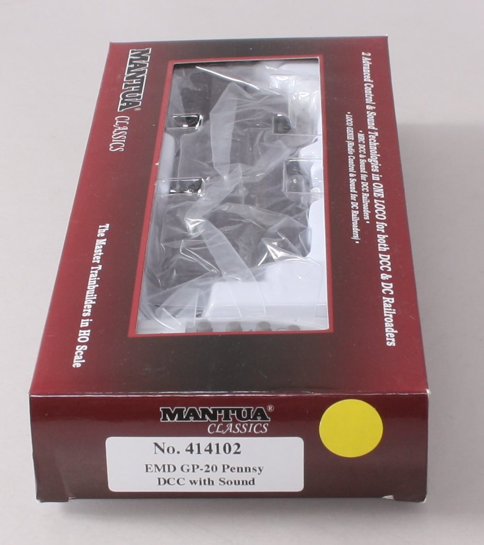 Mantua 414102 HO Pennsylvania EMD GP20 Diesel Locomotive Sound/DCC #5017