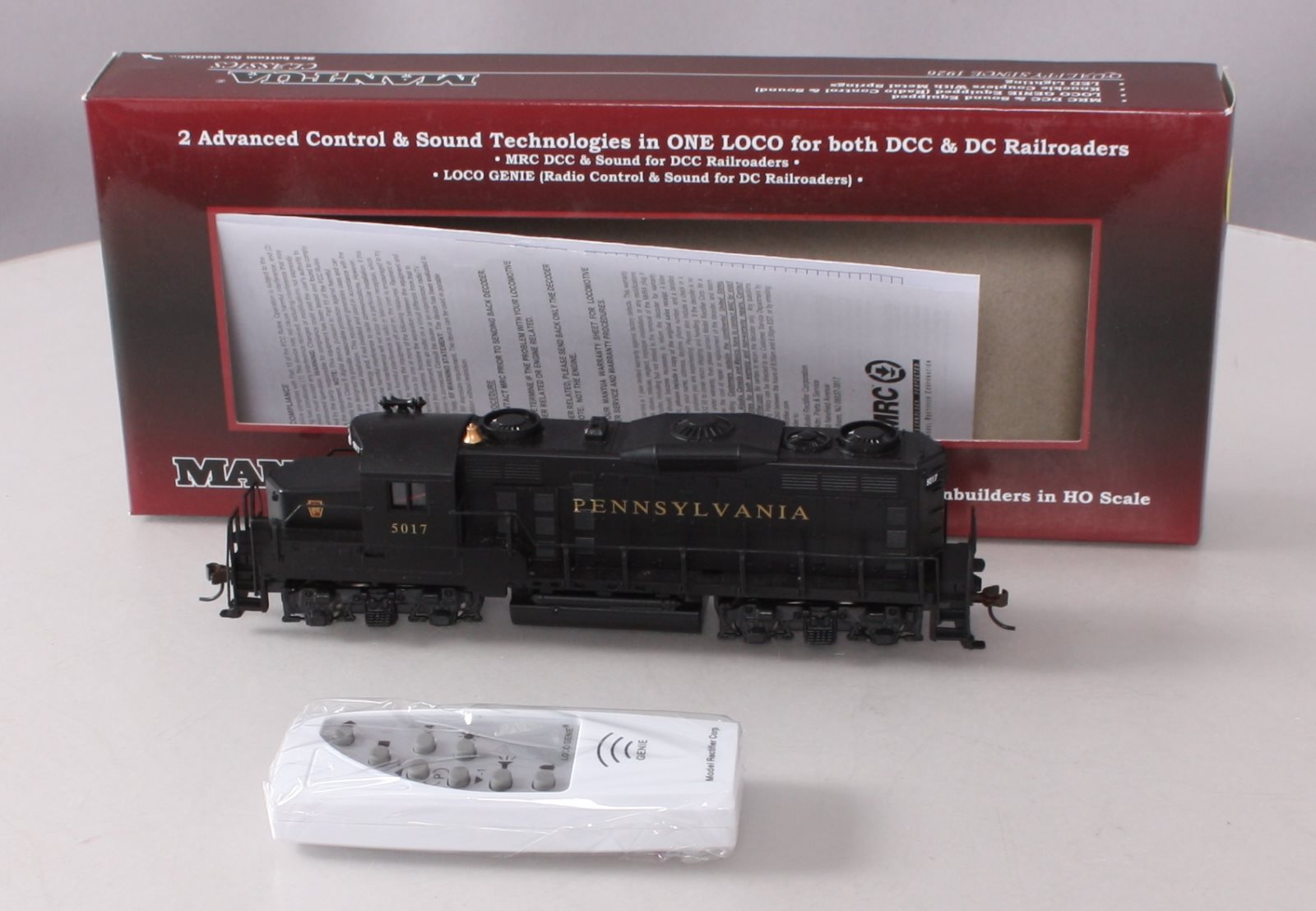 Mantua 414102 HO Pennsylvania EMD GP20 Diesel Locomotive Sound/DCC #5017