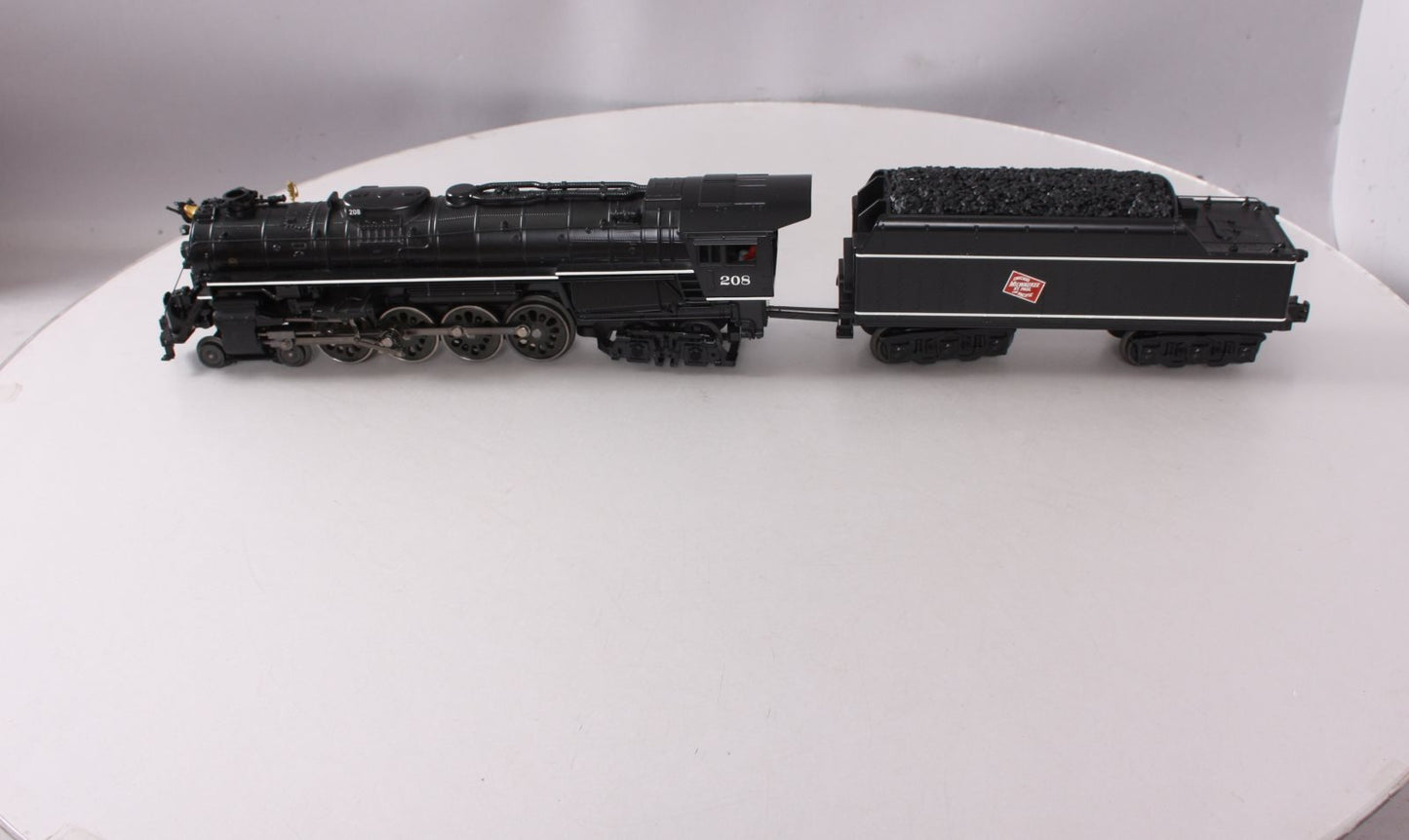 MTH 30-1564-1 O MILW 4-8-4 Imperial Northern Steam Locomotive & Tender w/ PS3