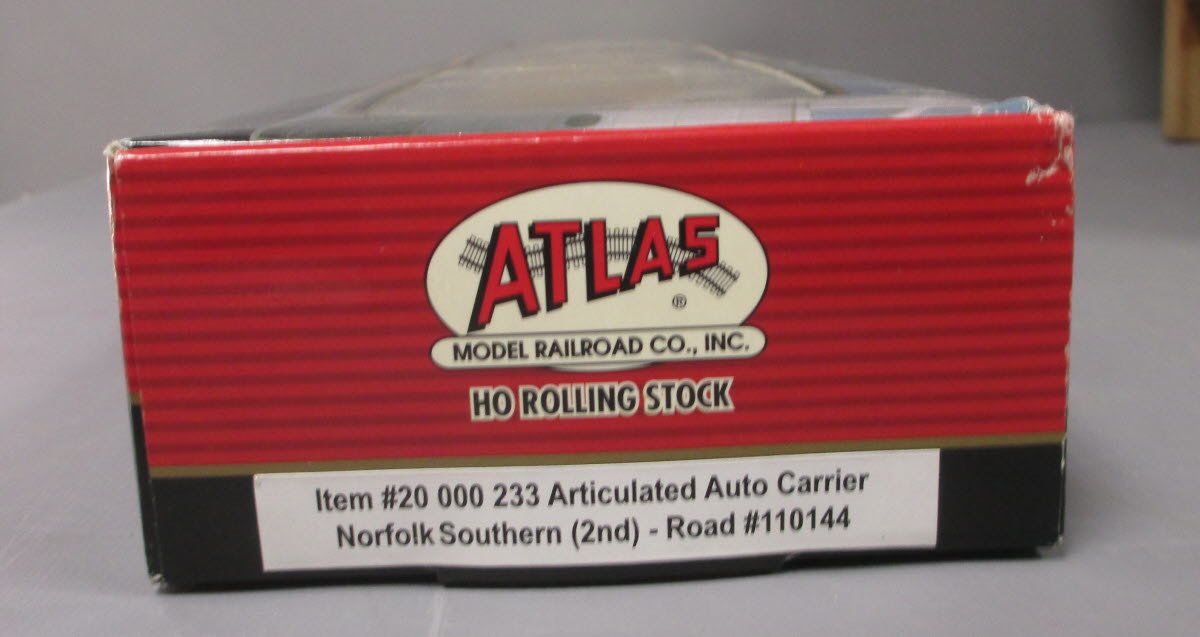 Atlas 20000233 HO Scale Norfolk Southern Thrall Auto Carrier #110144