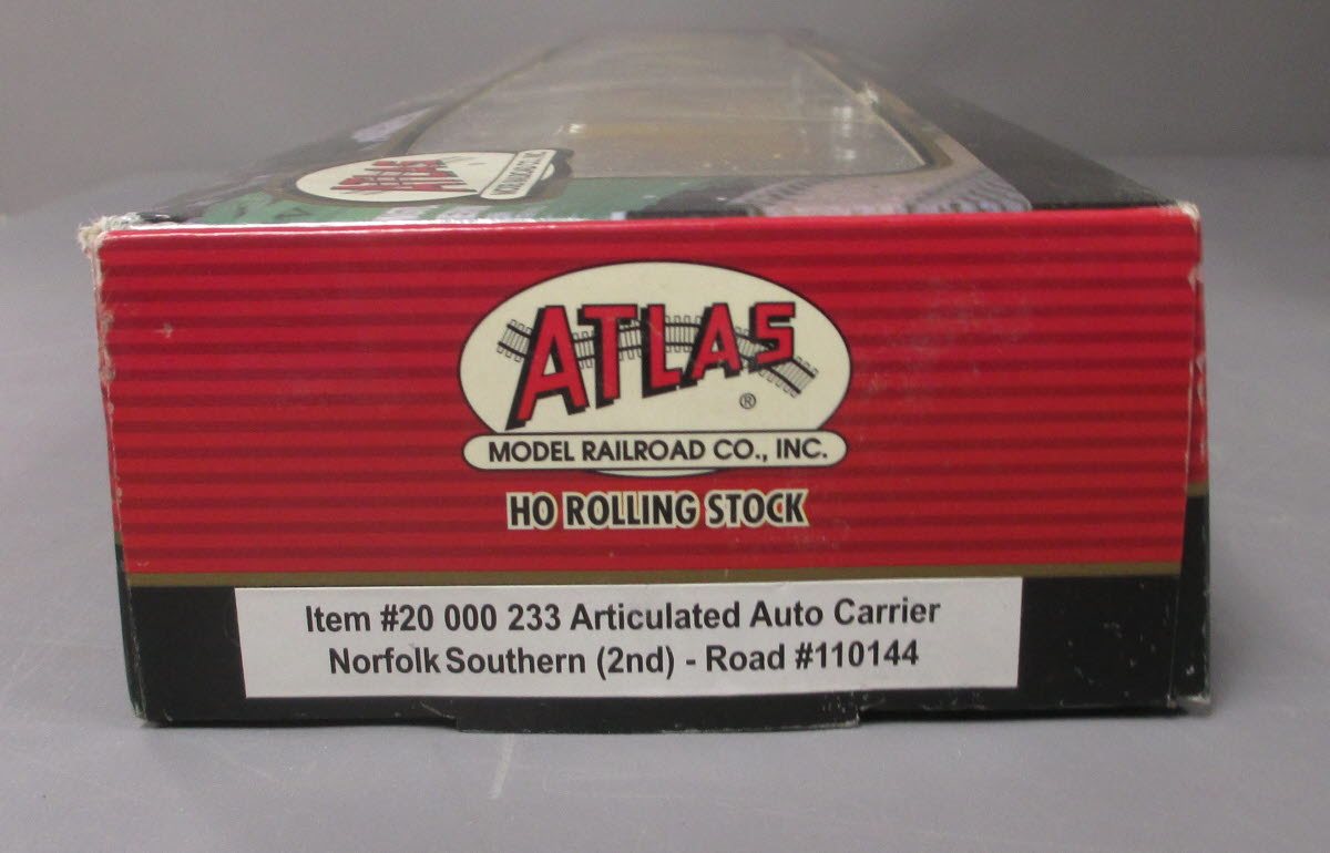 Atlas 20000233 HO Scale Norfolk Southern Thrall Auto Carrier #110144